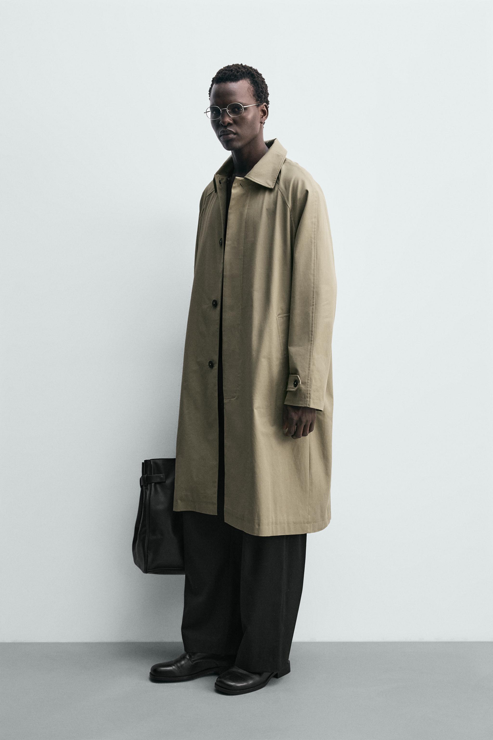 RELAXED FIT TRENCH COAT